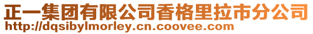 正一集团有限公司香格里拉市分公司