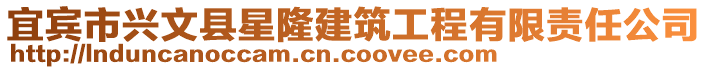 宜賓市興文縣星隆建筑工程有限責(zé)任公司