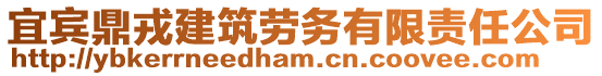 宜宾鼎戎建筑劳务有限责任公司