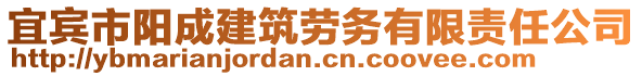 宜賓市陽成建筑勞務(wù)有限責(zé)任公司