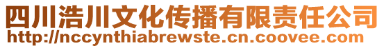 四川浩川文化傳播有限責(zé)任公司