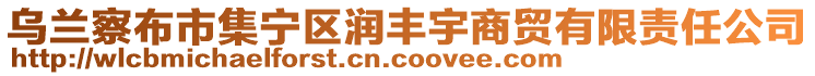 乌兰察布市集宁区润丰宇商贸有限责任公司