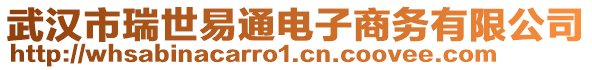 武漢市瑞世易通電子商務(wù)有限公司