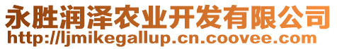 永勝潤澤農(nóng)業(yè)開發(fā)有限公司