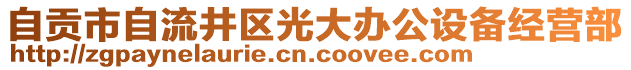 自貢市自流井區(qū)光大辦公設(shè)備經(jīng)營(yíng)部