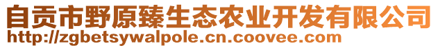 自貢市野原臻生態(tài)農(nóng)業(yè)開發(fā)有限公司