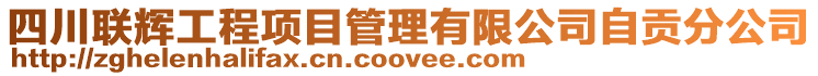 四川聯(lián)輝工程項(xiàng)目管理有限公司自貢分公司