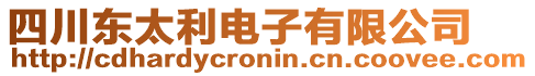 四川东太利电子有限公司