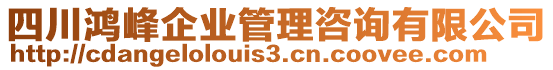 四川鴻峰企業(yè)管理咨詢有限公司