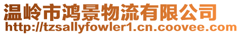 溫嶺市鴻景物流有限公司