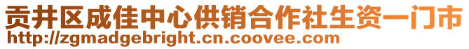 貢井區(qū)成佳中心供銷合作社生資一門市