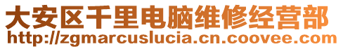 大安區(qū)千里電腦維修經營部