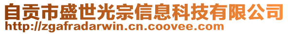 自貢市盛世光宗信息科技有限公司