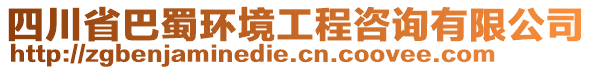 四川省巴蜀環(huán)境工程咨詢有限公司