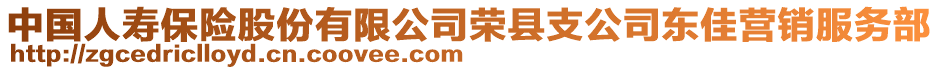 中國人壽保險股份有限公司榮縣支公司東佳營銷服務部
