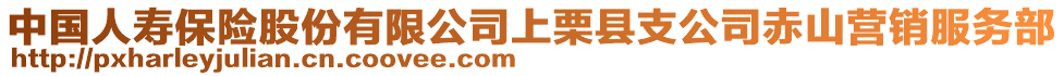 中國人壽保險股份有限公司上栗縣支公司赤山營銷服務(wù)部