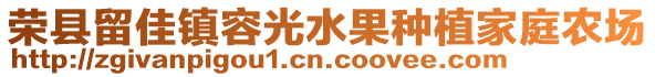 榮縣留佳鎮(zhèn)容光水果種植家庭農(nóng)場(chǎng)