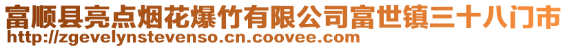 富順縣亮點(diǎn)煙花爆竹有限公司富世鎮(zhèn)三十八門市