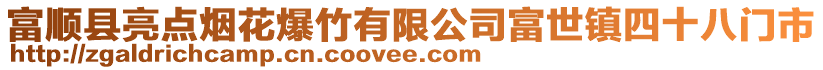 富順縣亮點(diǎn)煙花爆竹有限公司富世鎮(zhèn)四十八門市