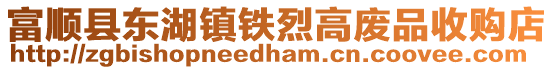 富順縣東湖鎮(zhèn)鐵烈高廢品收購(gòu)店