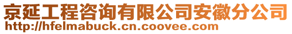 京延工程咨詢有限公司安徽分公司