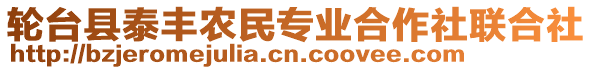 輪臺(tái)縣泰豐農(nóng)民專業(yè)合作社聯(lián)合社