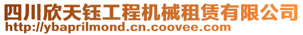 四川欣天鈺工程機(jī)械租賃有限公司