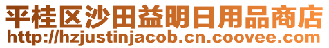 平桂区沙田益明日用品商店