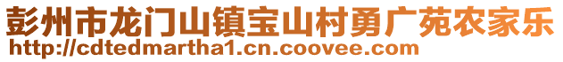 彭州市龍門山鎮寶山村勇廣苑農家樂