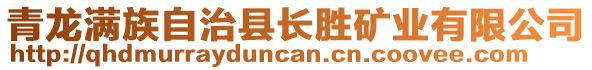青龍滿族自治縣長勝礦業(yè)有限公司