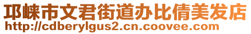 邛崍市文君街道辦比倩美發(fā)店