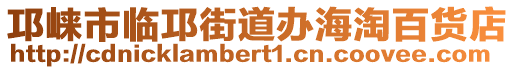 邛崍市臨邛街道辦海淘百貨店