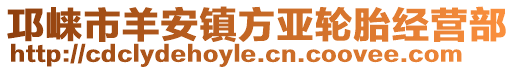 邛崍市羊安鎮方亞輪胎經營部