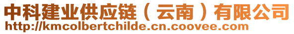 中科建業(yè)供應鏈（云南）有限公司