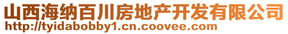 山西海納百川房地產(chǎn)開發(fā)有限公司