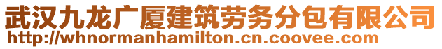 武漢九龍廣廈建筑勞務(wù)分包有限公司