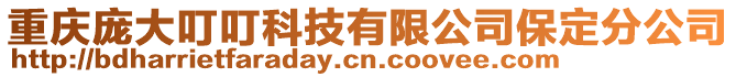 重慶龐大叮叮科技有限公司保定分公司