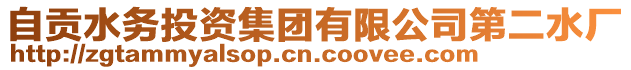 自貢水務(wù)投資集團(tuán)有限公司第二水廠