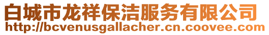 白城市龍祥保潔服務(wù)有限公司