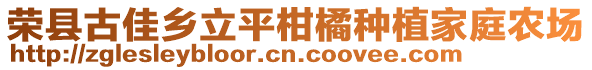 榮縣古佳鄉(xiāng)立平柑橘種植家庭農(nóng)場(chǎng)