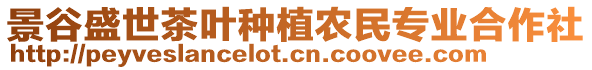 景谷盛世茶葉種植農(nóng)民專業(yè)合作社