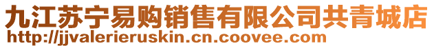 九江蘇寧易購(gòu)銷(xiāo)售有限公司共青城店