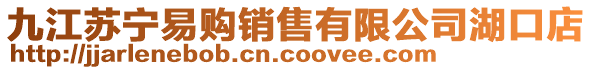 九江苏宁易购销售有限公司湖口店