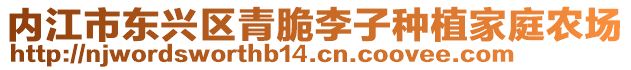 內(nèi)江市東興區(qū)青脆李子種植家庭農(nóng)場(chǎng)