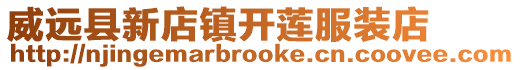 威遠縣新店鎮開蓮服裝店