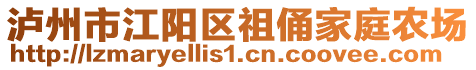 瀘州市江陽區(qū)祖俑家庭農場