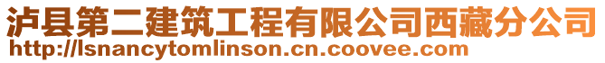 瀘縣第二建筑工程有限公司西藏分公司