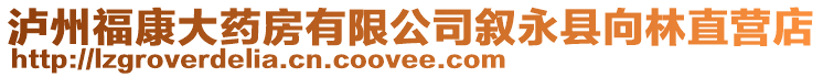 瀘州??荡笏幏坑邢薰緮⒂揽h向林直營店