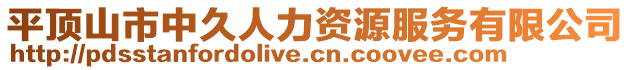 平頂山市中久人力資源服務(wù)有限公司