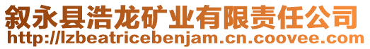 敘永縣浩龍礦業(yè)有限責(zé)任公司